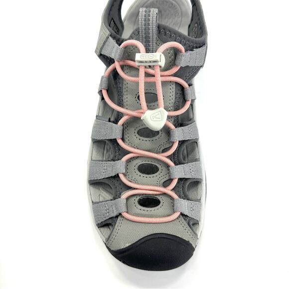 Keen Women Outdoor Sandal Sz 10 Closed-Toe Gray Astoria West